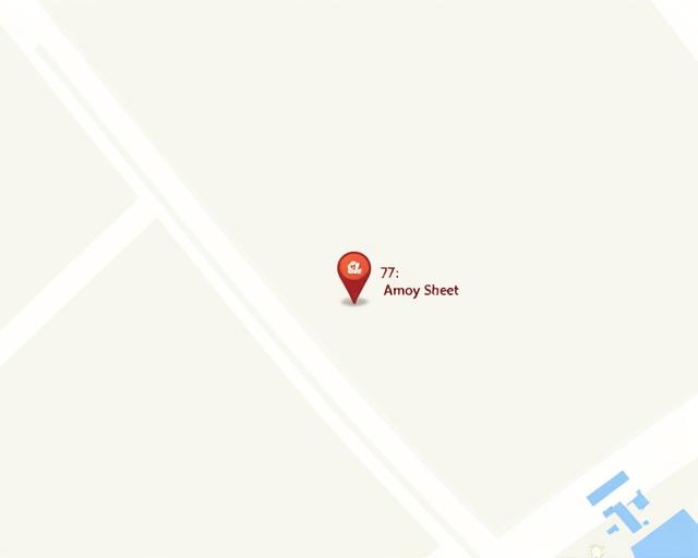 Map showing the location of Saffron Seed at 77 Amoy Street, Singapore.